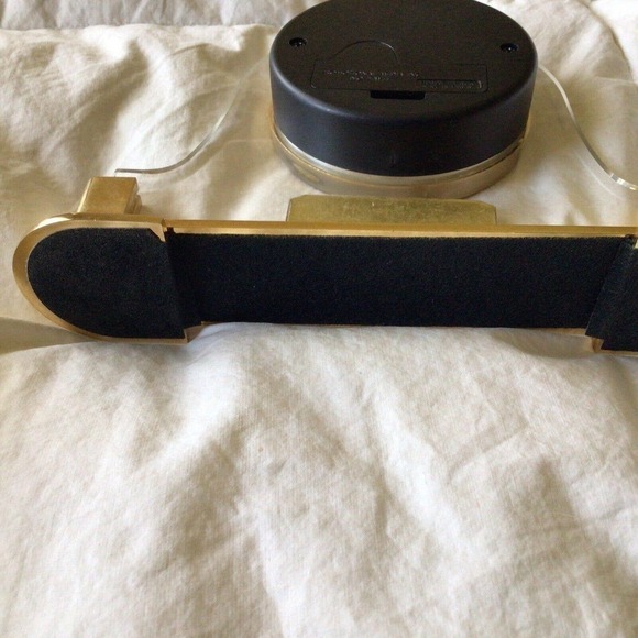 Crystal Cathedral Souvenir Quartz Clock Gold/Clear Acrylic Scripture Nice Gift - Picture 13 of 15